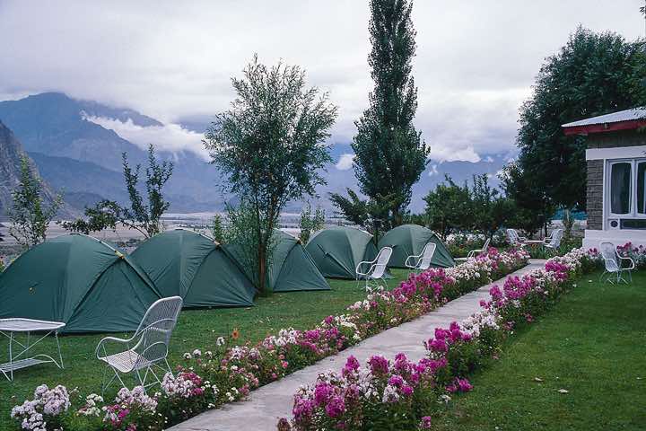 Skardu, campsite, Karakoram Mountains