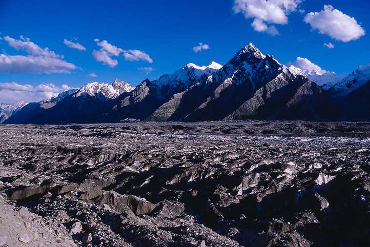 Biafo Glacier, Camp Baintha, 3980m, Karakoram Mountains