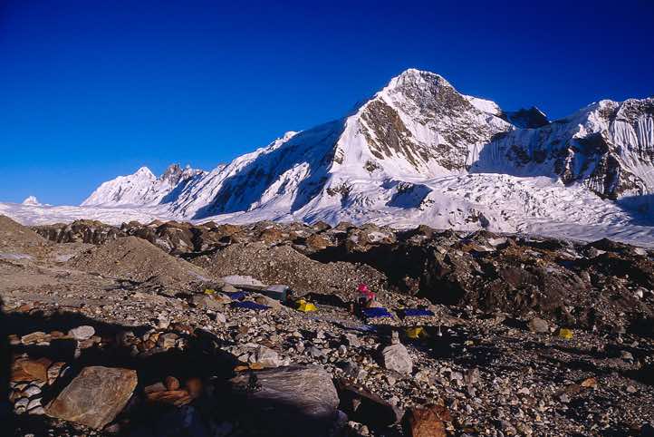 Camp Khani Basa, 4500m, Hispar Glacier, Karakoram Mountains
