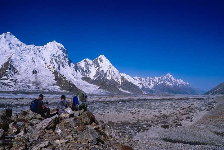 Hispar Glacier, Karakoram Mountains