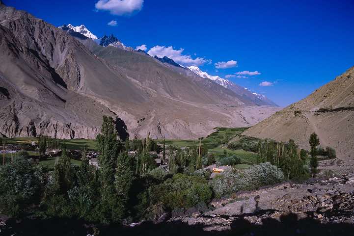 Hispar village, 3150m, Karakoram Mountains