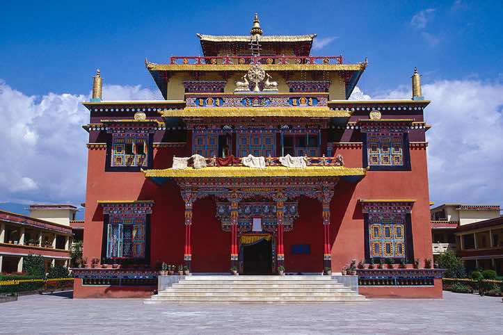Nyingmapa gompa near Bodhnath