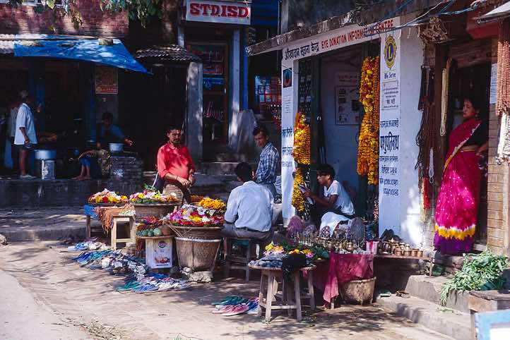 Small shops, Pashupatinath