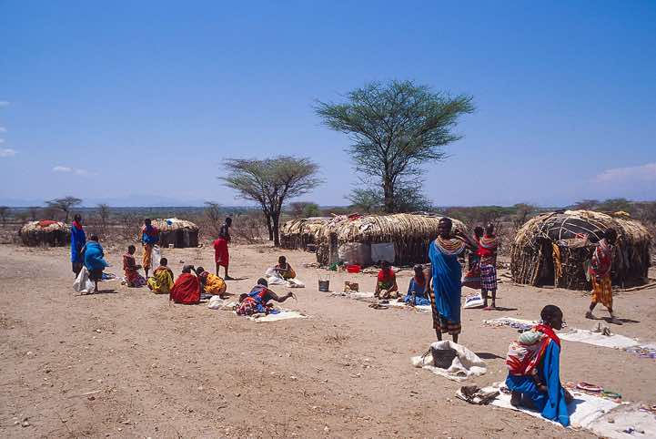 Samburu village