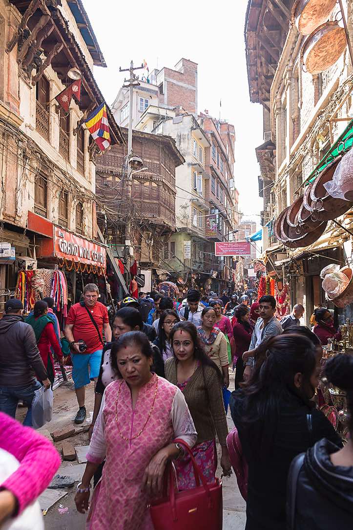 Thamel area, Kathmandu