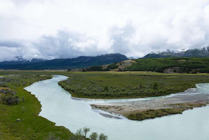 River in Tavan Bogd National Park, Altai Mountains, Western Mongolia