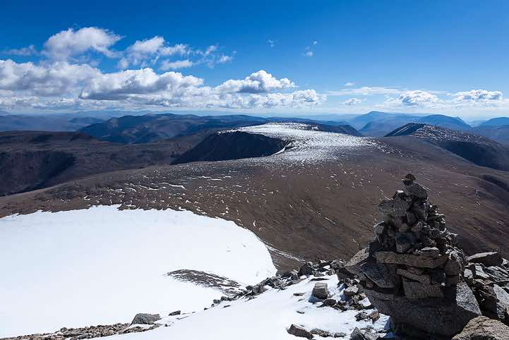 View from the slopes of Malchin Peak, Tavan Bogd National Park, Altai Mountains, Western Mongolia