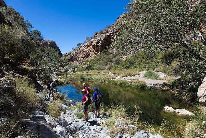 Hiking in the Naukluft Mountains, Namib-Naukluft National Park