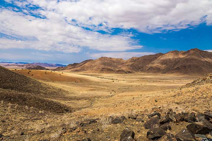 Panoramic view, NamibRand Nature Reserve, Namib Desert