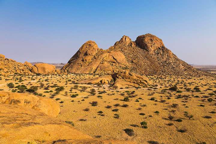 Granite mountains, Spitzkoppe, Erongo region