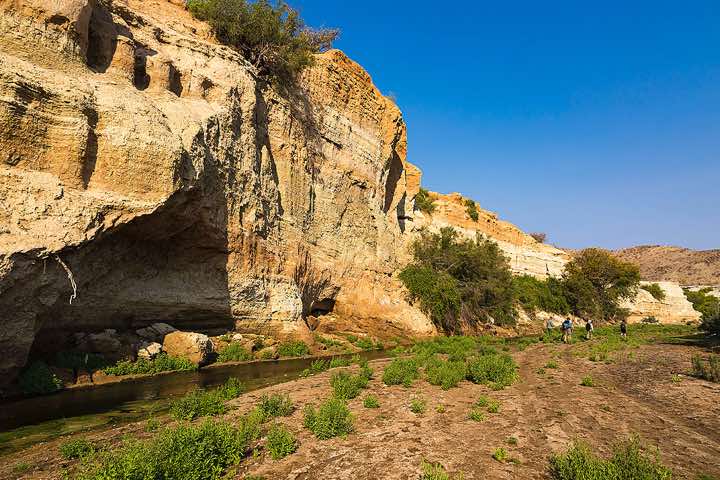 Hoanib riverbed, Khowarib Gorge