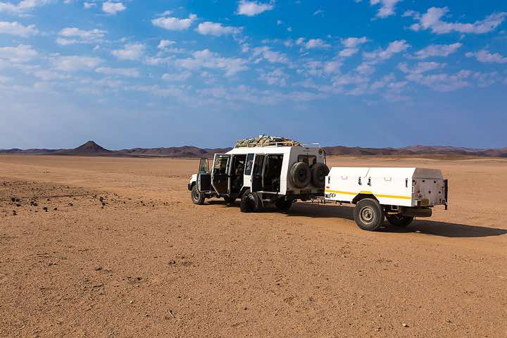 Desert landscape, Kaokoland