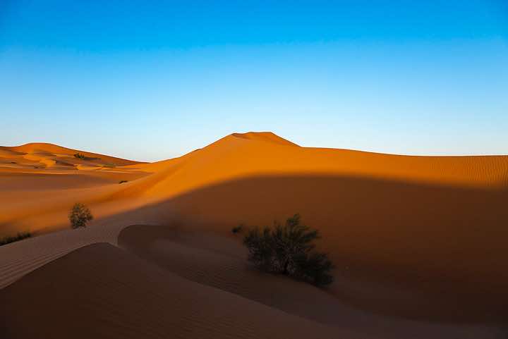 Dune crest, desert landscape, Rub al Khali, Empty Quarter, Dhofar region