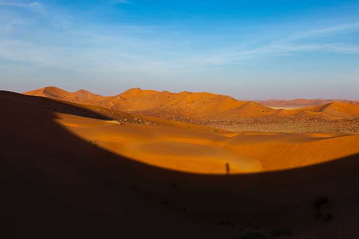 Sand dunes, desert landscape, Rub al Khali, Empty Quarter, Dhofar region