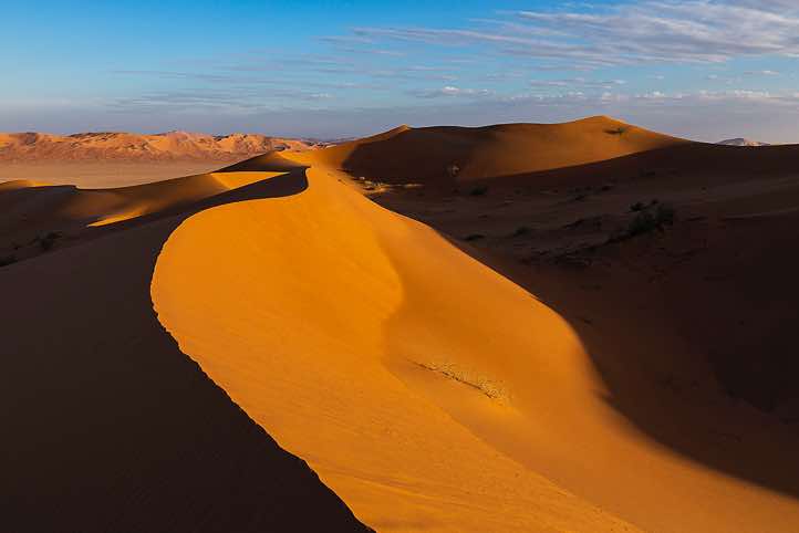 Dune crest, desert landscape, Rub al Khali, Empty Quarter, Dhofar region