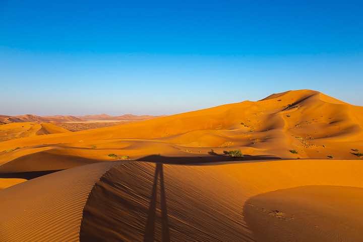 Sand dunes, desert landscape, Rub al Khali, Empty Quarter, Dhofar region