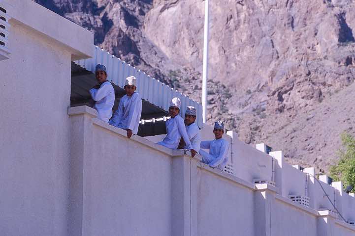 Children, Ballad Seet, Hajar mountains