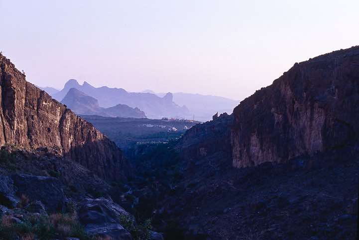 Hajar mountains, near Misfat