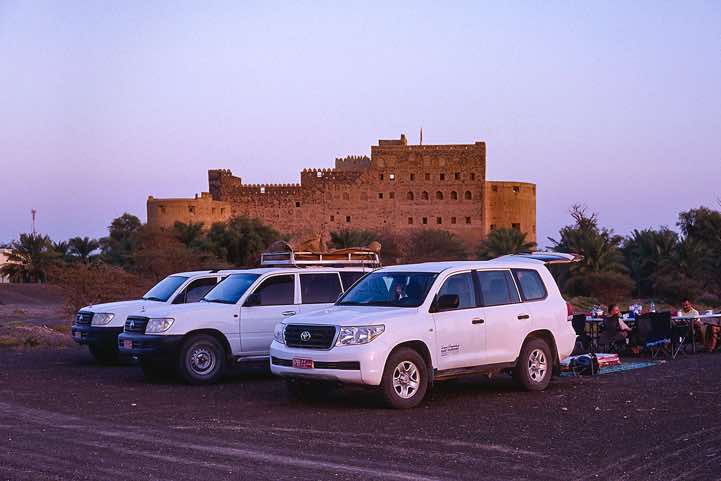 Campsite near Jabreen Castle