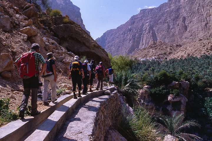 Water canal (Falaj), Wadi Tiwi