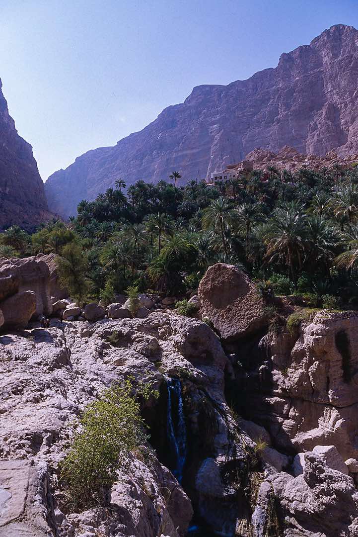 Waterfall, Wadi Tiwi