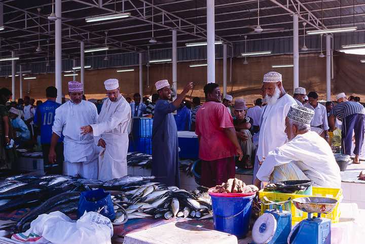 Fish market, Muscat