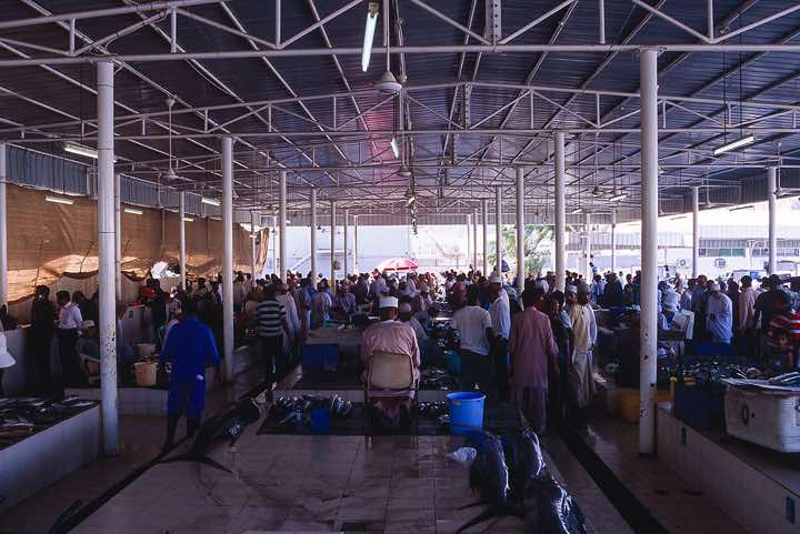 Fish market, Muscat