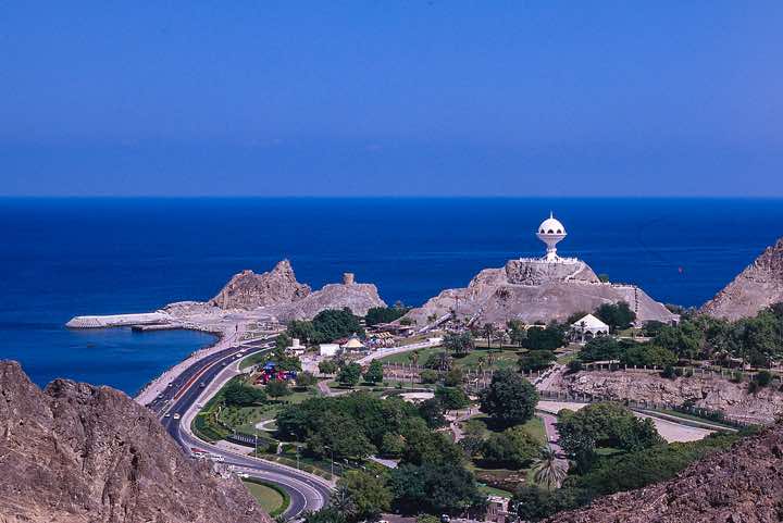 Muscat coastline