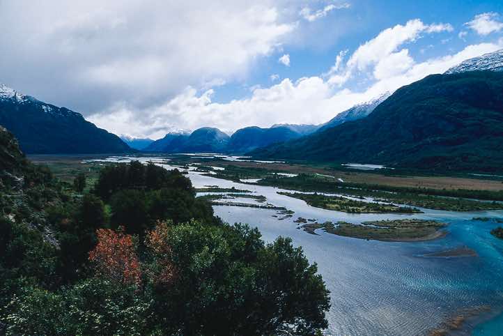 Valley south of the Cerro Castillo, Carretera Austral, Chile