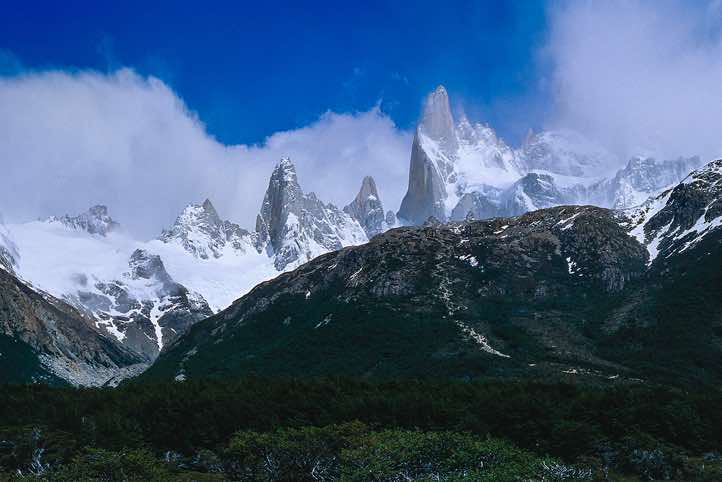 View from near Campamento Poincenot, Los Glaciares National Park, Argentina