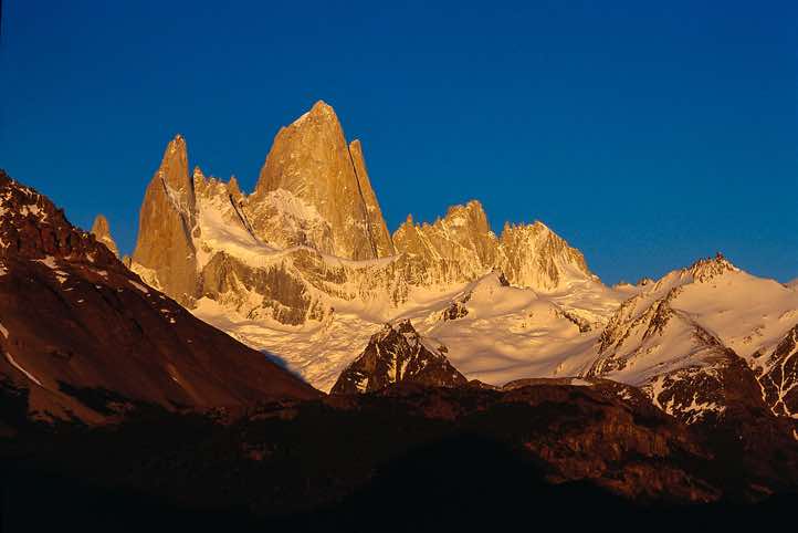 Fitz Roy at sunrise, Los Glaciares National Park, Argentina