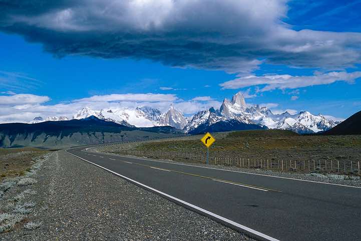 Road to El Chaltén, Argentina
