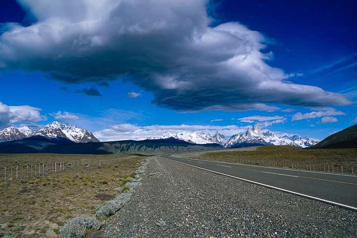 Road to El Chaltén, Argentina