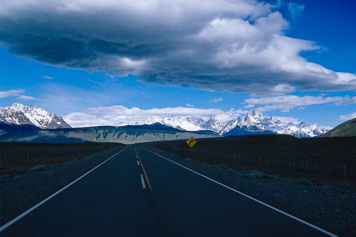 Road to El Chaltén, Argentina