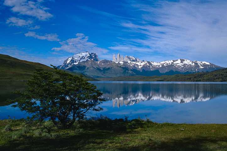 Laguna Azul, Torres Del Paine National Park, Chile