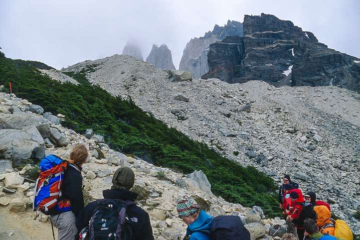 Trail, Torres Del Paine, Torres Del Paine National Park, Chile