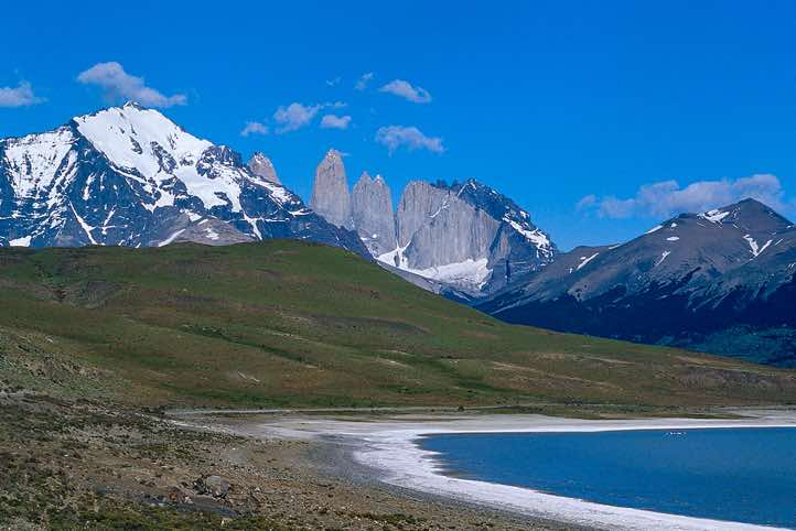 Laguna Amarga in the northeastern corner of Torres Del Paine National Park, Chile