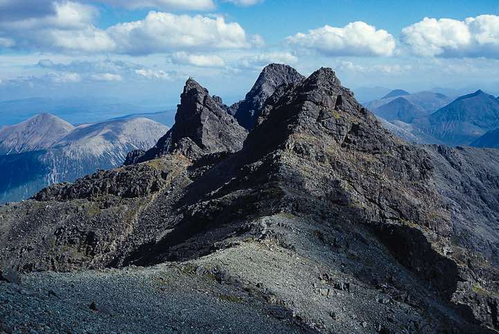 Cuillins mountain range, Isle of Skye