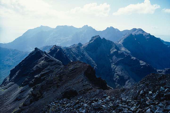 Cuillins mountain range, Isle of Skye