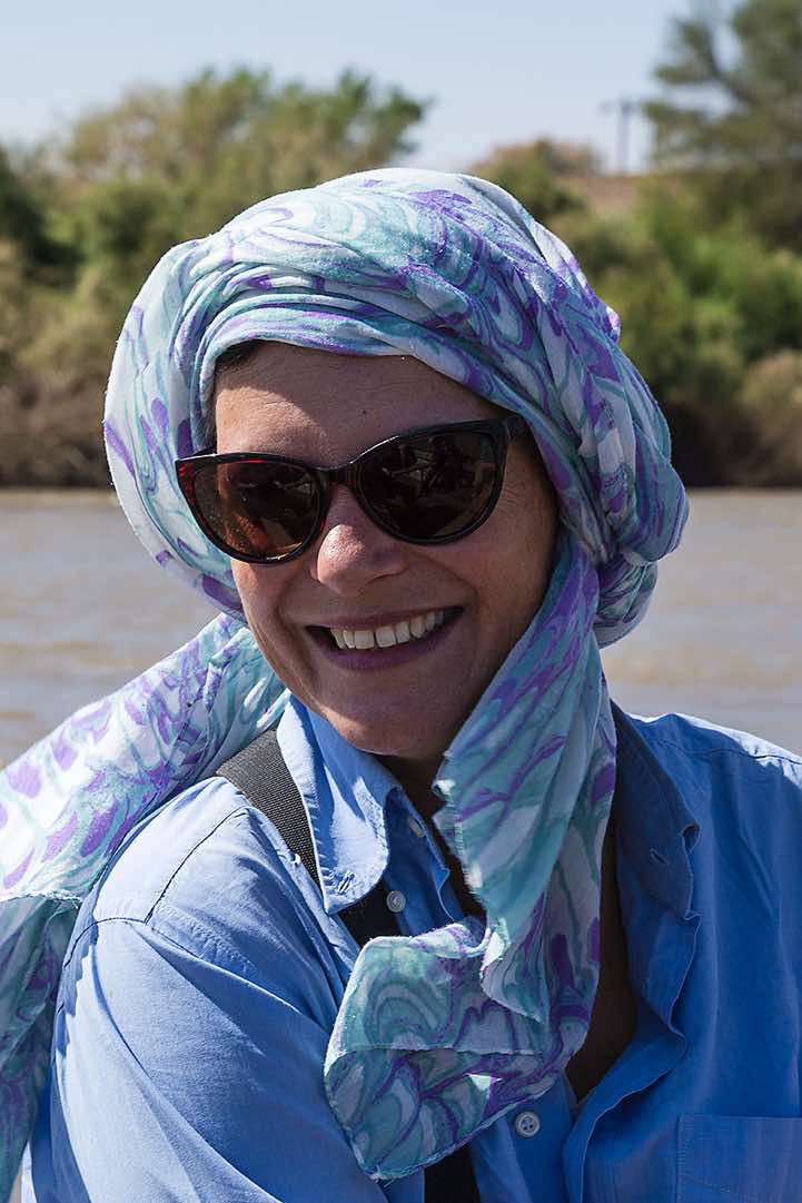 Austrian tour guide Karin Scheidhammer