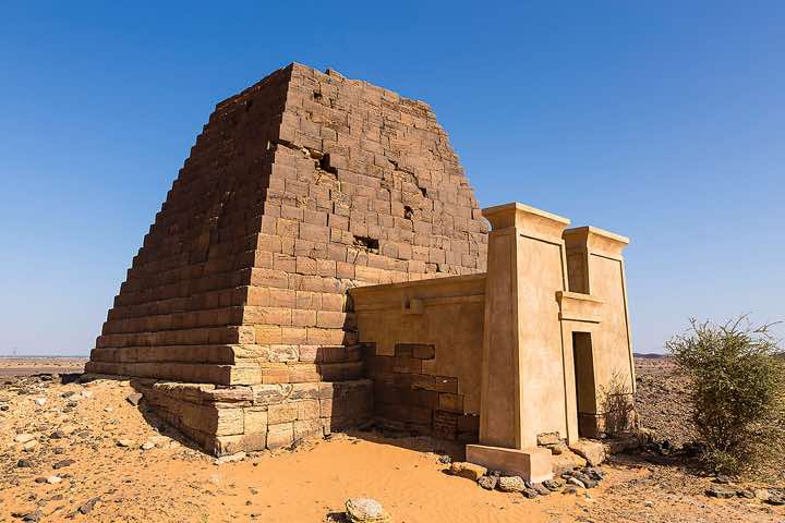 The Royal Necropolis of Meroë, Northern Sudan