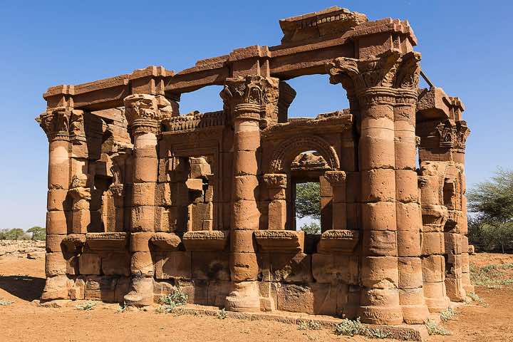 The Roman Kiosk, Naqa (Naga), Northern Sudan