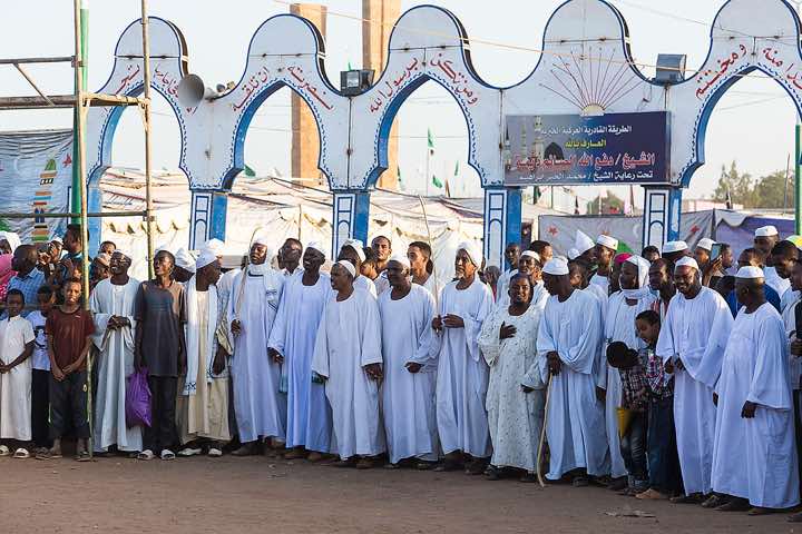 Sufi dervishes in Omdurman, Khartoum
