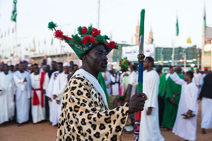 Sufi dervishes in Omdurman, Khartoum