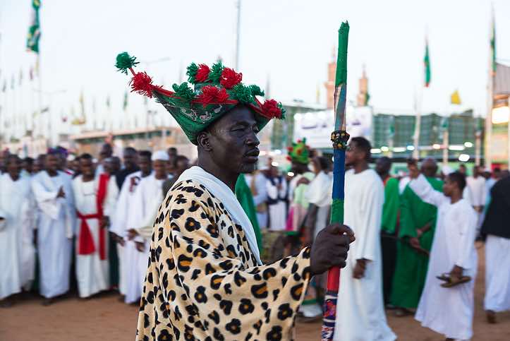 Sufi dervishes in Omdurman, Khartoum