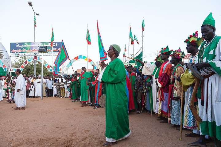 Sufi dervishes in Omdurman, Khartoum