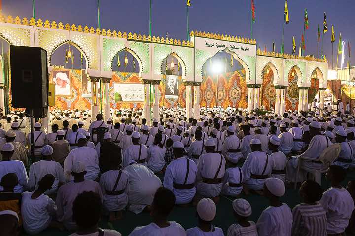Evening prayer, Omdurman, Khartoum