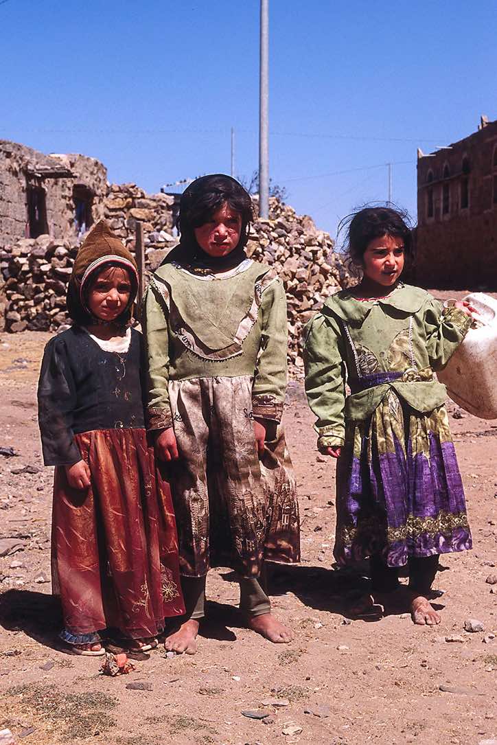 Group of young girls