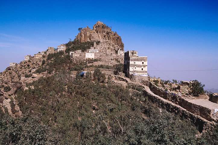 Khat fields on Jebel Al Izan, Bura mountains