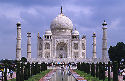 Taj Mahal in Agra, India, 2010